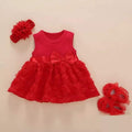 Frock Head Band and Socks Combo Set