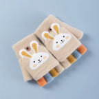 Kids Winter Fingerless Gloves