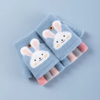 Kids Winter Fingerless Gloves