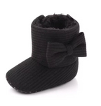 Baby Side-Bow Booties for winter
