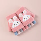 Kids Winter Fingerless Gloves